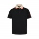 GucciGucci Classic Shoulder Jacquard Webbing Polo Short SleeveThis vintage-inspired webbing polo shirt is classic yet on-trend! Ribbon is one of G's favorite elements, and the classic ribbon element is reinterpreted each