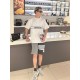 #DiorDior 23ss waistline embroidered letter logo short sleeve top