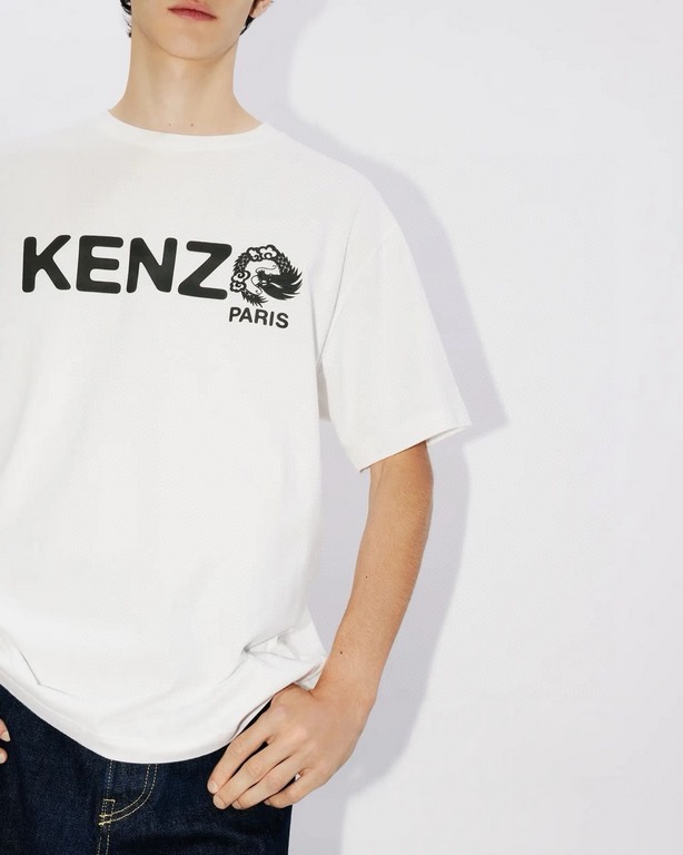 #KENZOKenzo Takada 24ss Year of the Dragon Limited Edition Letter Short Sleeve on the body