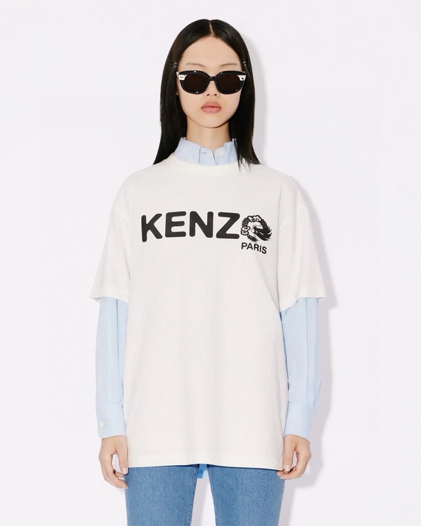 #KENZOKenzo Takada 24ss Year of the Dragon Limited Edition Letter Short Sleeve on the body