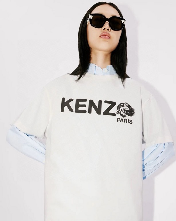 #KENZOKenzo Takada 24ss Year of the Dragon Limited Edition Letter Short Sleeve on the body