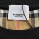 BurberryBurberry Classic Plaid Sleeve Patchwork Short SleeveThe use of 50 double stranded 180g cotton fabrics washed processing sleeves before and after the left and right all artificial check processing according to the