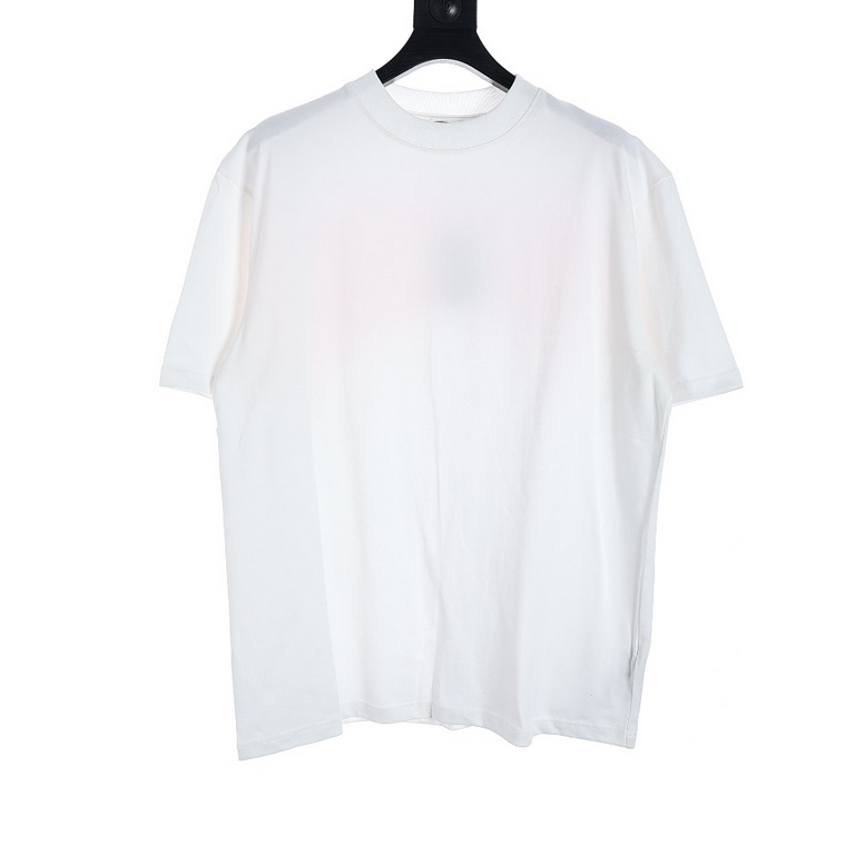 BalenciagaBalenciaga BLCG 23Fw Short Sleeve T-Shirt with Hand-Painted Large Logo on Back245g double yarn fabric. Unisex.Color Black. White.Size xs.s.m.l.