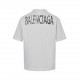 BalenciagaParisian 24ss Mottled Aged Monogram Print Short SleevePrinted material is made of safe and environmentally friendly non-toxic baby certified foam; the print outline is clear and clean, with the texture of the C