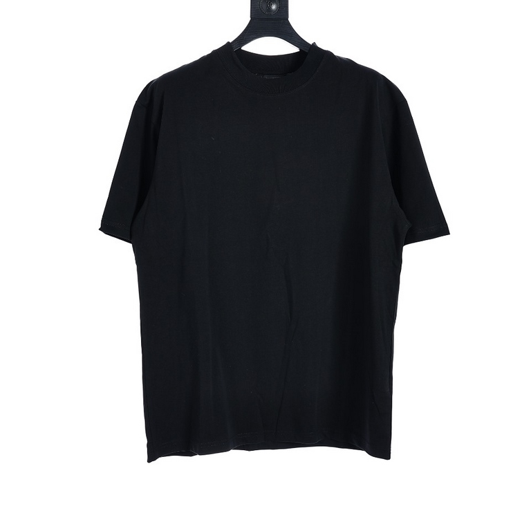 BalenciagaBalenciaga BLCG 23Fw Short Sleeve T-Shirt with Hand-Painted Large Logo on Back245g double yarn fabric. Unisex.Color Black. White.Size xs.s.m.l.