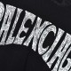 BalenciagaBalenciaga BLCG 23Fw Short Sleeve T-Shirt with Hand-Painted Large Logo on Back245g double yarn fabric. Unisex.Color Black. White.Size xs.s.m.l.