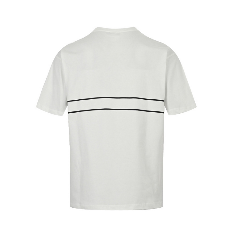 DiorDior 23ss Waistline Embroidered Letter Logo Short SleeveSimple and fresh style, highlighting the high quality of temperament, using 260g double yarn cotton fabrics.The fabric is thick, soft and skin-friendly, fluffy 