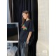 #The upper body effect#GucciSummer new, the year of the dragon limited to small dinosaurs letters logo print round neck short sleeve T-shirt, the year of the dragon as the theme of good luck, the front decorated with Guc