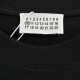 Martin MargielaMargiela 23ss Patchwork Circle Numeric Letter Short SleeveFabric custom weaving and dyeing 280g32 count double yarn fabric, wide neckline thread 300g11 cotton thread.Long wearing not deformed, fabrics from