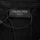 Balenciaga  Balenciaga 24ss washed and worn logo short sleeveNew washed and worn logo short-sleeved T-shirt Standard printing technology, cotton soft fabrics, color contrast dyeing fabrics, ultra-fine flat screen printin