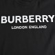 BurberryBurberry Classic Letter Print Short SleeveGenuine 11 playing version, collar ribbed with 1x1 pull frame thread, 60 count double strand mercerized cotton fabric, chest Bailinda embroidery machine ultra-high densit