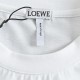 Loewe  Loewe Classic embroidered logo short sleeveOriginal operation custom weaving and dyeing 60 160g mercerized cotton fabric imported machine embroidery three-dimensional embroidery technology independent custom acces