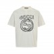 GucciGucci 24ss sketch letters logo print short sleeveGucci new pencil sketch pattern print short sleeve, 280 grams of double yarn fabric, feel super soft and comfortable, the upper body is quite strong and not laquan, t