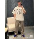 #DiorDior 24ss Large Letter Logo Printed Plunger Sleeve Short Sleeve Up