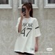 #DiorDior 24ss Large Letter Logo Printed Plunger Sleeve Short Sleeve Up