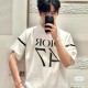 #DiorDior 24ss Large Letter Logo Printed Plunger Sleeve Short Sleeve Up