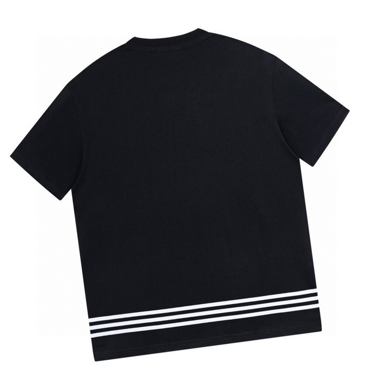 GucciSummer new Gucci  Adidas co-branded Shamrock logo letters printed round neck short-sleeved T-shirt, simple Logo logo exquisite upgrade, feel very comfortable Fashion and personality Super versatile good-looking aCol