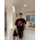 BALENCIAGA X BFRND Balenciaga runway-ready short-sleeve T-shirt Model's Body Pic#.