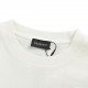 Balenciaga  Balenciaga 24ss Barcode Letter Icon Print Short SleeveVintage plain knit fabric Neutral designFabric Xinjiang Long Staple Cotton 16G 230g double washedNeutral designUnisexcolor black whiteSize S-XL