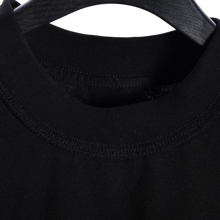 Balenciaga Balenciaga BLCG Co-Branded BFRND 24SS Prohibition Icon Short Sleeve T-ShirtCounter edition   Balenciaga BFRND X BALENCIAGA runway style. White 265g. Black 270g fabric. 350g ribbed neckline. Reversible inside o