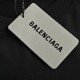 BalenciagaParis 23ss Embroidered Coke Embossed Rubber Stripe Short SleeveBrand new fabrics and car line process, customized special fabrics, the whole process is fixed weaving and dyeing, special color never taboo ready-