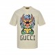 GucciGucci 24ss Year of the Dragon Printed Short SleevesSynchronized with the official website, counter cotton fabric! Skin comfortable, durable and good to wear, classic simple logo design, the original craft meticulous