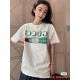 #The upper body effect#GucciSummer New G lipstick print round neck short sleeve T-shirt Heavyweight cotton fabric material High-weight with shaping effect Good moisture absorption and breathability Skin-friendly and comf