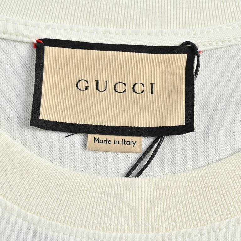 GucciGucci 23ss Double G interlock color blocking logo print short sleeveInterlocking gg logo reproduces the classic print design of the 80's, the fabric has been dyed at high temperature and environmental protection, th