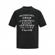 BalenciagaParisian 22ss Seven Languages Print Short SleeveThe fabric is made of 270 grams of combed cotton, custom 1  1 thread, clothing two times at the wash, the fabric is comfortable and skin-friendly, no strange feel