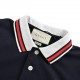 The Gucci Classic Pocket Double G Embroidered Polo Short SleeveGucci Classic Pocket Double G Embroidered Polo Short Sleeve The brand's iconic motifs are subtly blended with textural and embellishment detailing for the re