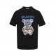 Gucci  Gucci 24ss Graffiti Bear Printed Short SleeveGucciGucci 24ss Graffiti Bear Print Short SleeveSynchronization of the official website, counter cotton fabric! Skin comfortable, durable and good to wear, classic simp