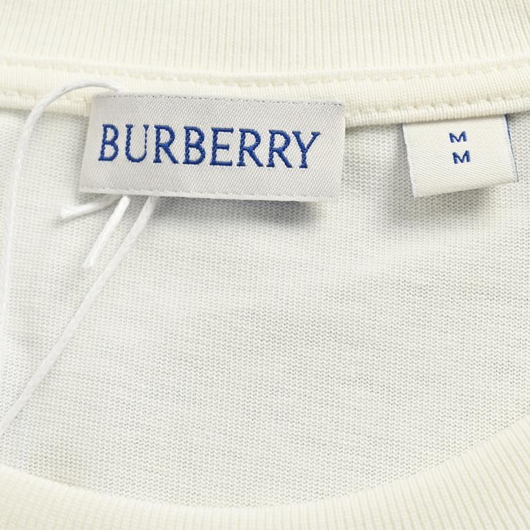 BurberryBurberry 24ss Rose Print Short SleevesWoven and dyed 230g combed cotton, garment washing treatment, imported water prize screen printing, large factory OEM, perfect alignmentSize S-XL