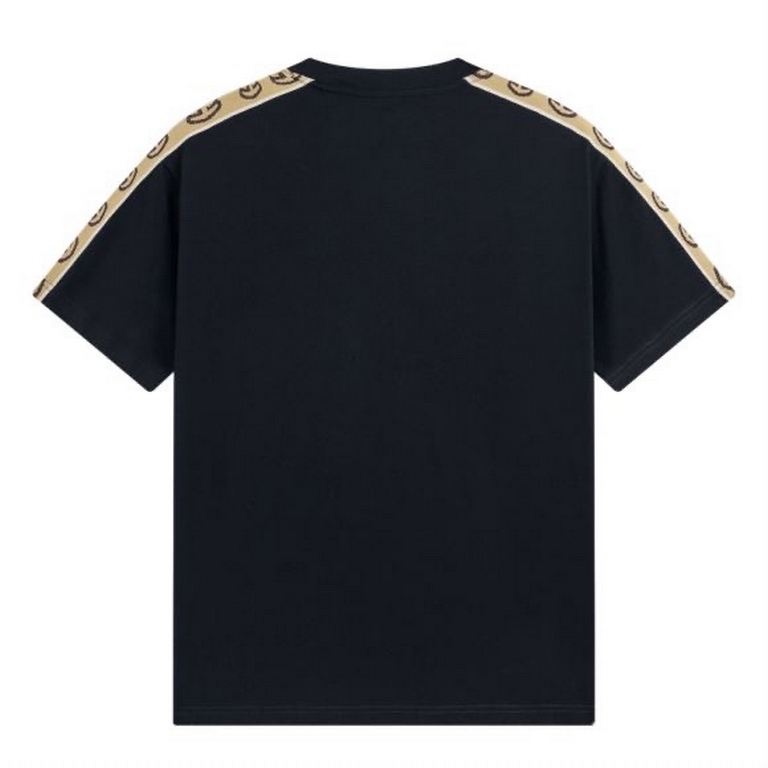 GUCCI Gucci 2024 spring and summer new classic embroidery letters logo short sleeve T-shirtExclusive network first Hundreds of models with perfect detailing260 grams of brand-name cotton fabricVery delicateOriginal fabri