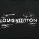 Louis VuittonLouis Vuitton 24ss Graffiti Letter Logo Print Short SleeveSimple loose fit combined with the effect of solid color.The simple loose fit combined with the solid color effect naturally highlights the premium t