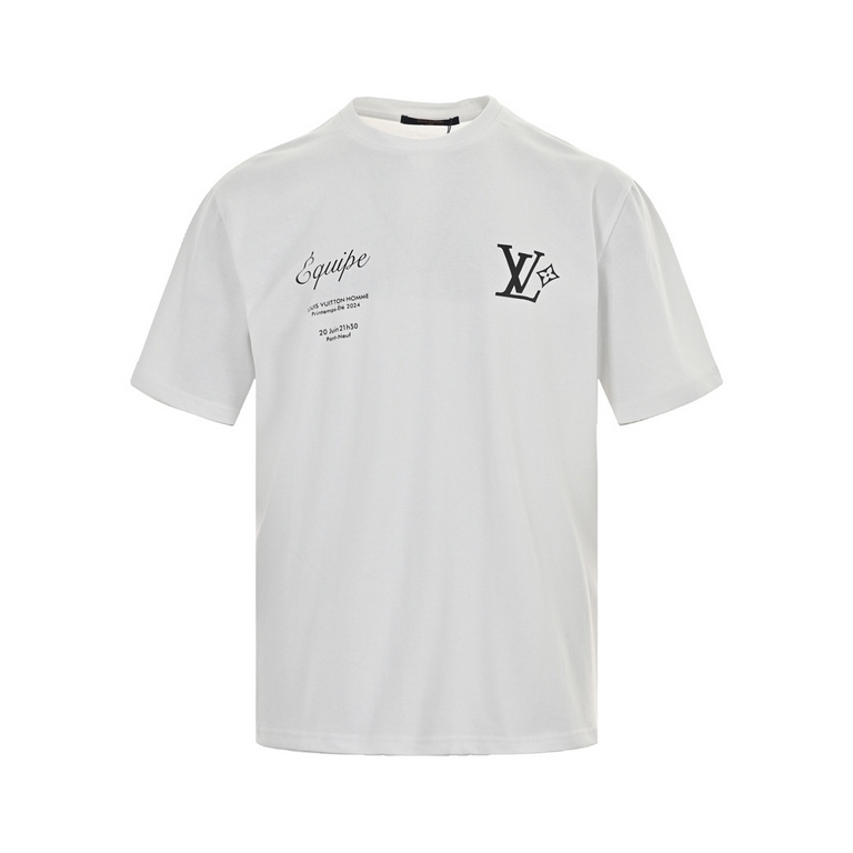 Louis VuittonLouis Vuitton Staff Limited Short SleeveThe fabric is made of 270 grams of combed cotton, printing using imported water pulp screen printing process, customized accessories, large factory production is very 