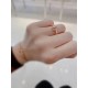 On behalf of the purchase grade Tiff Tiffany new listing Two T series white shell asymmetric opening double t diamond ring selected original consistent imported s925 sterling silver material plating 18k gold rose gold ya