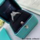 92 5 Tiffany Large Round Diamond Ring   Superb sale [shy] [shy] [shy] [shy] [shy] [shy] Size 678              What you see is what you get!  Very translucent diamonds, super high simulation      through the body of sterl