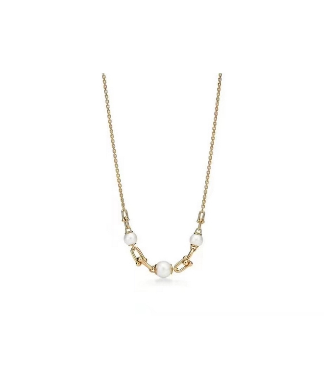 特 Tiffany Tiffany Joint Necklace Various big netroots bloggers TiffanyHardWear hot open U joint chain ring series Wrap series It seems simple, but it needs nine hundred and eighty-one crafts in order to present the chain