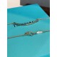 tiff Tiffany's smiley double t small glossy necklace Original craft Original 925 sterling silver crafted Replica watches the highest cost-effective Elegant and sensible Simple and generous This is really a handful of mus