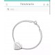 B755  Tiffany Tiffany new heart double layer bracelet classic hundred match counter new hundred match single product genuine synchronization S925 sterling silver material plating imitation gold actual shot exquisite craf