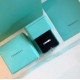 Tiffany Tiffany Row Diamond Ring Simple Atmosphere Versatile Non-fading Non-allergic Imported S925 Sterling Silver Trendy Single 568 yards Qi stacking wear more beautiful 050076