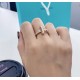 Tiffany tiff T1 Series Newest Single T Half Diamond Ring Exclusive High-end Customization Yang Mi Goddess Same Model The design highlights the exquisite elegance, low-key bloom confidence Very delicate and eye-catching. 