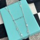 C123   Tiffany Tiffany early spring new counter synchronization sale Na Zha same ten diamonds raindrops long chain original one-to-one custom low-profile luxury atmospheric beauty Selected German imported s925 sterling s