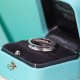 Tiffany Tiffany 1837 Ring CNC version in S925 sterling silver  Size  Wide 38 Narrow 35