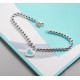 [Replacement level] tiff Tiffany   Peach Heart Blue Enamel Heart Tag Bracelet Classic Hundred Newest   Single Genuine Synchronized 925 Sterling Silver Built by Actual Photographs Exquisite Craftsmanship   Popular Tiffany