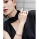 Tiff Tiffany T1 Series Full Diamonds Bracelet Exclusive Premiere High-end customized Goddess same model Designed to highlight the exquisite elegance and understated bloom confidence Very delicate and eye-catching. Origin