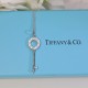 New   TIFFANY Tiffany Key Necklace   S925 Sterling Silver Precision version With logo  [925] Chain Length 45cm Adjustable      Tiffany