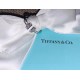 【On behalf of the purchase level】 Tiffany Tiffany 2019 new listing domestic has not yet been on sale new Two T Ah ah series white shell asymmetric opening double t ring Selected original consistent imported s925 sterling