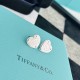 C243  Tiffany Tiffany New Classic Heart love earrings Exclusive one-to-one customization Symbolizes the civilization of classic elements Original ag925 sterling silver Guaranteed highest version on the market Counterfeit