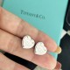 C243  Tiffany Tiffany New Classic Heart love earrings Exclusive one-to-one customization Symbolizes the civilization of classic elements Original ag925 sterling silver Guaranteed highest version on the market Counterfeit